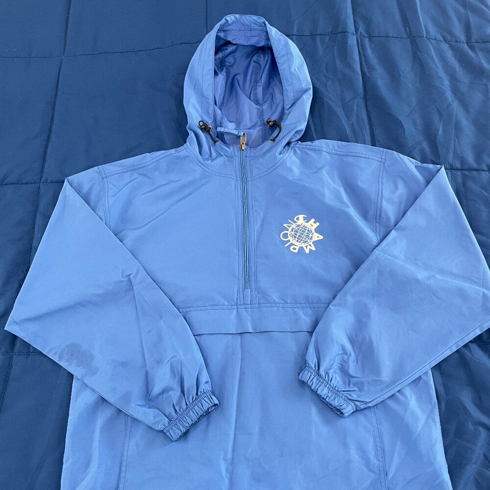 Champion Authentic Athleticwear Pullover Windbreaker - Carolina Blue - Size M